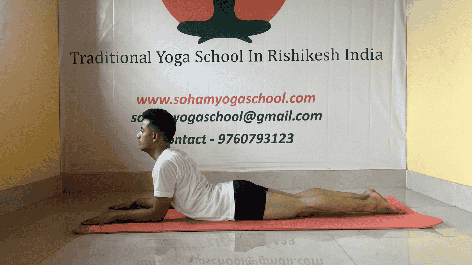 Bhujangasana Cobra Pose Steps, Benefits, Modifications for beginners, injuries, or limited flexibility