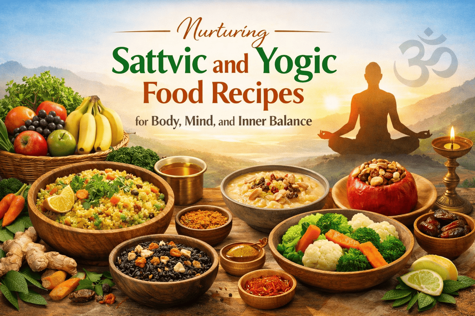 Yogic and Sattvic Food Recipes for an Inner Balance